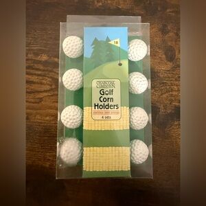 Charcoal Companion Golf Corn Holders, sold in a set of four pairs